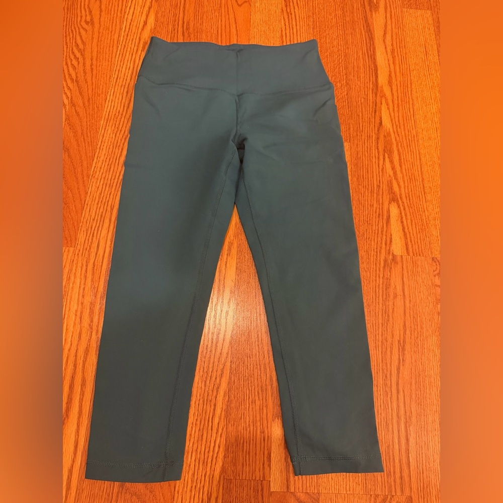 90 Degree By Reflex Kids Leggings in Teal Green